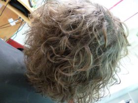 permanente mini-vague coiffeur visagiste
