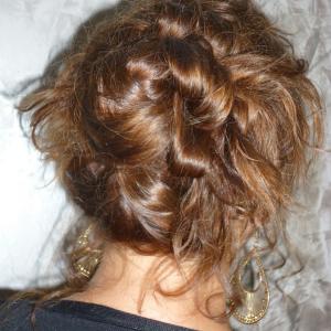 Chignon mariée flou Hair MS Studio Salon de coiffure Montauban